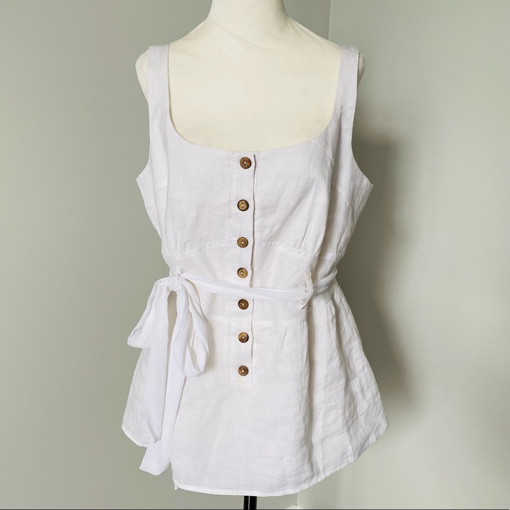 Kenar button up blouse